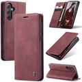 Samsung Galaxy A36 Caseme 013 Series Wallet Case - Wine Red