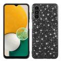 Samsung Galaxy A36 Glitter Series Hybrid Case - Black