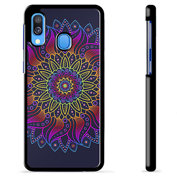 Samsung Galaxy A40 Protective Cover - Colorful Mandala