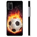 Samsung Galaxy A41 Protective Cover - Football Flame
