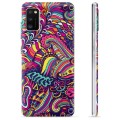 Samsung Galaxy A41 TPU Case - Abstract Flowers
