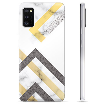 Samsung Galaxy A41 TPU Case - Abstract Marble