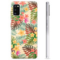 Samsung Galaxy A41 TPU Case - Pink Flowers