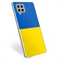 Samsung Galaxy A42 5G TPU Case Ukrainian Flag - Yellow and Light Blue
