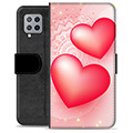 Samsung Galaxy A42 5G Premium Wallet Case - Love