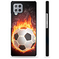 Samsung Galaxy A42 5G Protective Cover - Football Flame