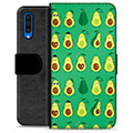 Samsung Galaxy A50 Premium Wallet Case - Avocado Pattern