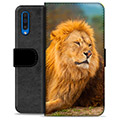 Samsung Galaxy A50 Premium Wallet Case - Lion