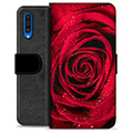 Samsung Galaxy A50 Premium Wallet Case - Rose