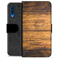 Samsung Galaxy A50 Premium Wallet Case - Wood