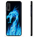 Samsung Galaxy A50 Protective Cover - Blue Fire Dragon