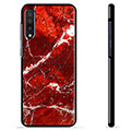 Samsung Galaxy A50 Protective Cover - Red Marble
