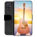 Samsung Galaxy A51 Premium Wallet Case - Guitar