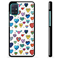 Samsung Galaxy A51 Protective Cover - Hearts