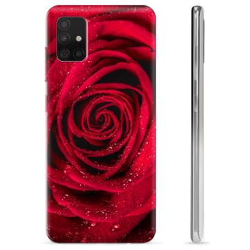 Samsung Galaxy A51 TPU Case - Rose
