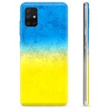 Samsung Galaxy A51 TPU Case Ukrainian Flag - Two Tone