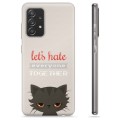 Samsung Galaxy A52 5G, Galaxy A52s TPU Case - Angry Cat