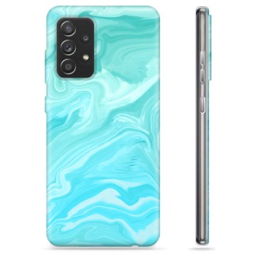 Samsung Galaxy A52 5G, Galaxy A52s TPU Case - Blue Marble