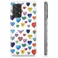 Samsung Galaxy A52 5G, Galaxy A52s TPU Case - Hearts