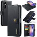 Samsung Galaxy A54 5G DG.Ming Detachable Wallet Leather Case - Black