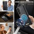 Samsung Galaxy A57 Caseme C49 2-in-1 Detachable Wallet Case - MagSafe Compatible, RFID - Black