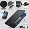 Samsung Galaxy A57 Caseme C49 2-in-1 Detachable Wallet Case - MagSafe Compatible, RFID - Black