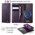 Samsung Galaxy A57 Caseme C49 2-in-1 Detachable Wallet Case - MagSafe Compatible, RFID - Purple
