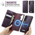 Samsung Galaxy A57 Caseme C49 2-in-1 Detachable Wallet Case - MagSafe Compatible, RFID - Purple