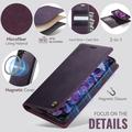 Samsung Galaxy A57 Caseme C49 2-in-1 Detachable Wallet Case - MagSafe Compatible, RFID - Purple