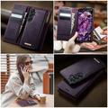 Samsung Galaxy A57 Caseme C49 2-in-1 Detachable Wallet Case - MagSafe Compatible, RFID - Purple