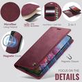 Samsung Galaxy A57 Caseme C49 2-in-1 Detachable Wallet Case - MagSafe Compatible, RFID - Red