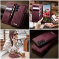 Samsung Galaxy A57 Caseme C49 2-in-1 Detachable Wallet Case - MagSafe Compatible, RFID - Red