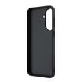 Samsung Galaxy A57 Karl Lagerfeld Metal Karl and Choupette Liquid Silicone Case - Black