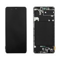 Samsung Galaxy A71 Front Cover & LCD Display GH82-22152A - Black