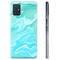 Samsung Galaxy A71 TPU Case - Blue Marble