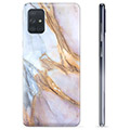 Samsung Galaxy A71 TPU Case - Elegant Marble