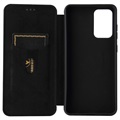 Samsung Galaxy A72 5G/4G Flip Case - Carbon Fiber