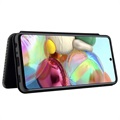 Samsung Galaxy A72 5G/4G Flip Case - Carbon Fiber