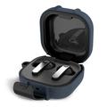 Samsung Galaxy Buds 4/4 Pro Tech-Protect Slim Hook Case - Navy Blue