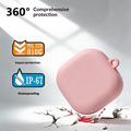 Samsung Galaxy Buds 4/Buds 4 Pro Silicone Case with Carabiner - Pink
