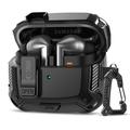 Samsung Galaxy Buds3/Buds3 Pro/Buds3 FE Tech-Protect Carbonox Case - Black