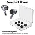 Samsung Galaxy Buds3 Pro/Buds4 Pro Ahastyle WG173 Silicone Eartips