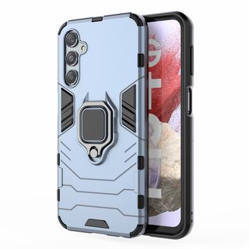 Samsung Galaxy F34/M34 5G Hybrid Case with Ring Holder - Blue