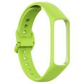 Samsung Galaxy Fit 2 Replacement Silicone Strap with Integrated Frame - Green