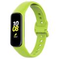 Samsung Galaxy Fit 2 Replacement Silicone Strap with Integrated Frame - Green