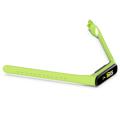 Samsung Galaxy Fit 2 Replacement Silicone Strap with Integrated Frame - Green