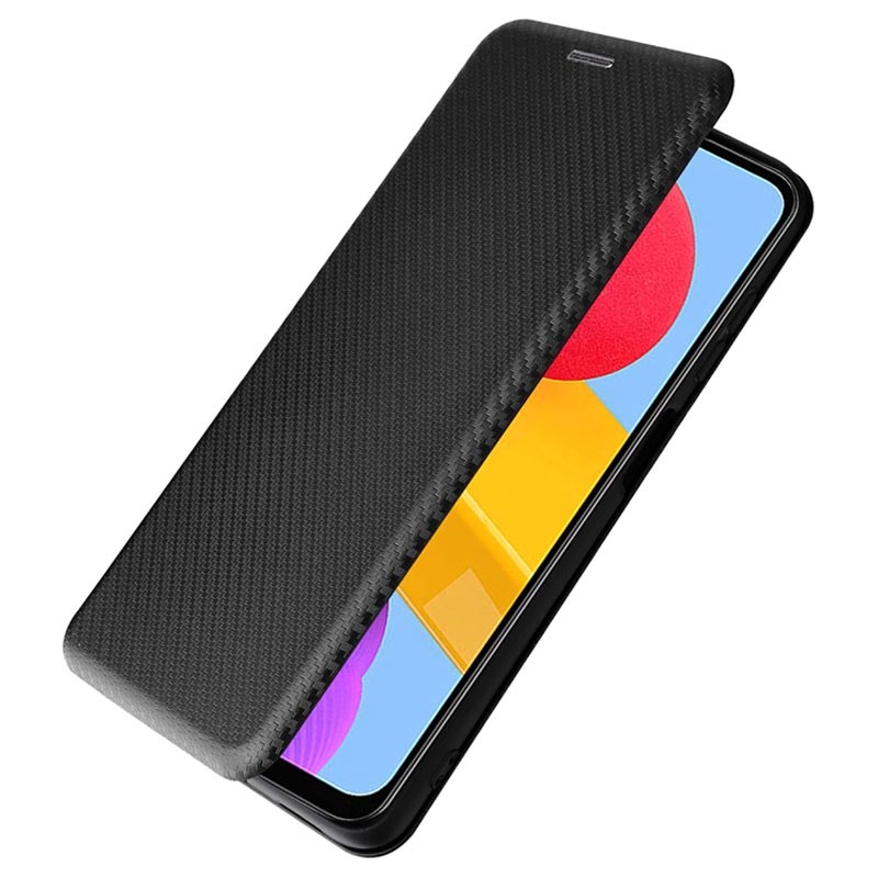 Samsung Galaxy M13 Flip Case Carbon Fiber