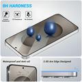 Samsung Galaxy M47 Full Cover Tempered Glass Screen Protector - 9H - Black Edge