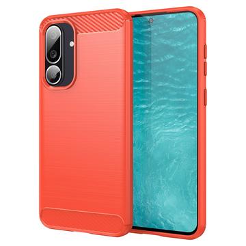 Samsung Galaxy M56/F56 Brushed TPU Case - Carbon Fiber