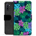 Samsung Galaxy Note10+ Premium Wallet Case - Tropical Flower